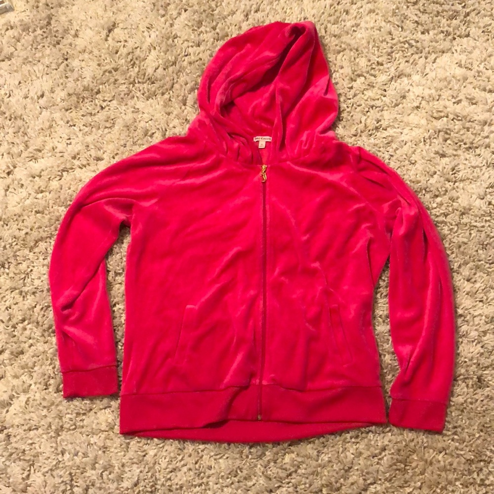 Velour juicy couture track suit jacket